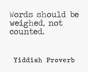 The Brilliance and Wisdom of Yiddish Proverbs