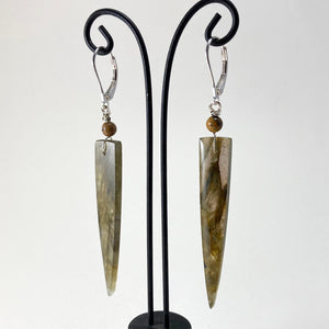 Moss Agate Earrings