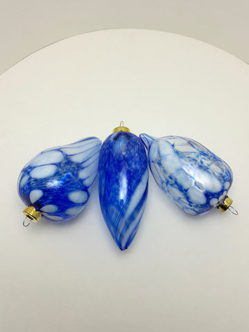 Handblown Glass Christmas Ornaments