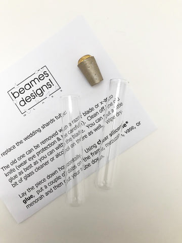 Replacement Tube for Wedding Shards Keepsake Pieces