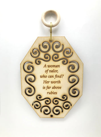 Woman of Valor Wall & Window Hanging